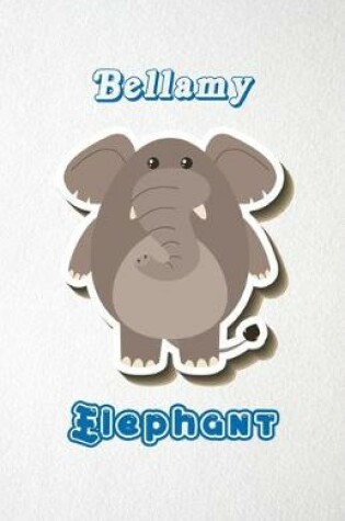 Cover of Bellamy Elephant A5 Lined Notebook 110 Pages