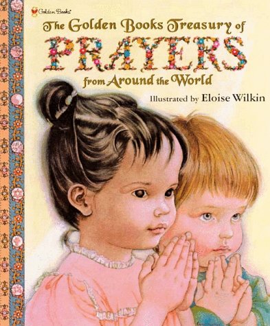 Book cover for The Golden Books Treasury of Prayers from Around the World
