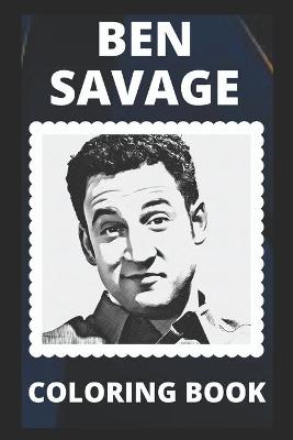 Book cover for Ben Savage Coloring Book