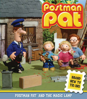 Book cover for Postman Pat and the Magic Lamp