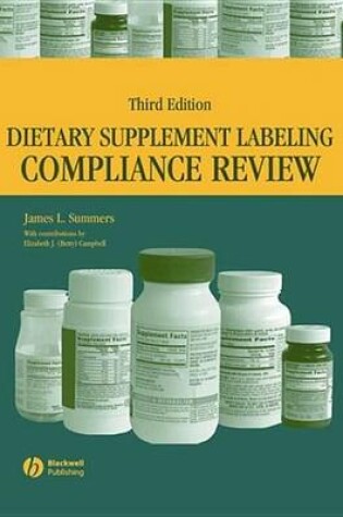 Cover of Dietary Supplement Labeling Compliance Review