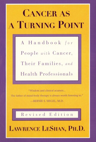 Book cover for Cancer As a Turning Point