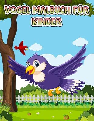 Book cover for Vögel Färbung Buch für Kinder