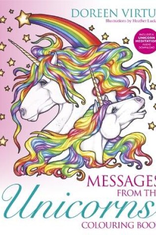 Cover of Messages from the Unicorns Colouring Book