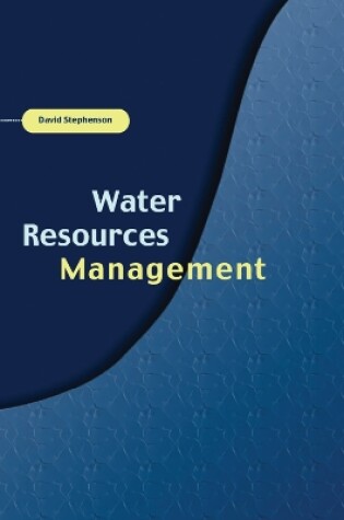Cover of Water resources management
