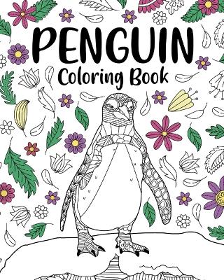 Book cover for Penguin Coloring Book