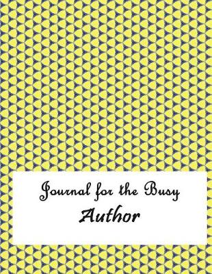 Book cover for Journal for the Busy Author