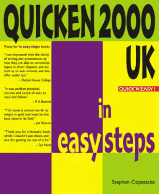 Book cover for Quicken 2000 UK in Easy Steps