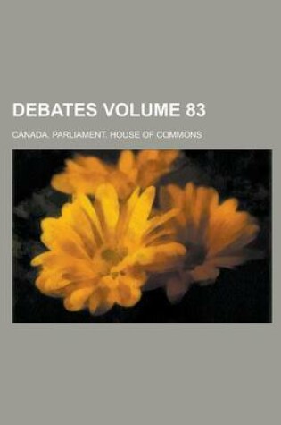 Cover of Debates Volume 83