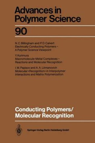 Cover of Conducting Polymers/Molecular Recognition