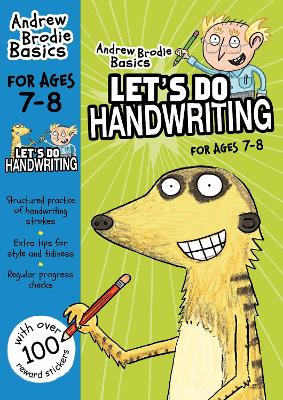 Book cover for Let's do Handwriting 7-8