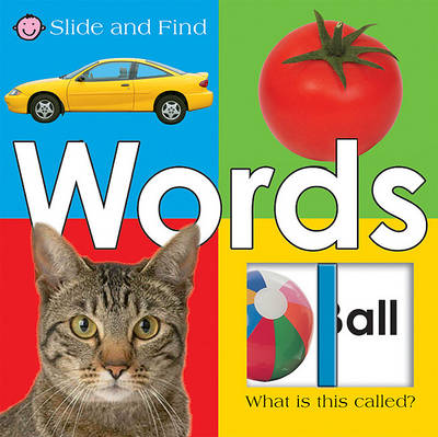 Book cover for Large Slide and Find Words