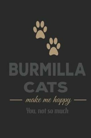Cover of Burmilla Cats Make Me Happy You Not So Much