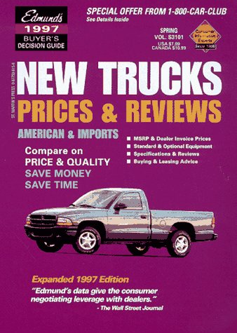 Book cover for Edmund's New Trucks