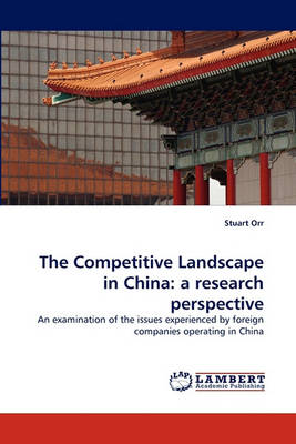 Book cover for The Competitive Landscape in China