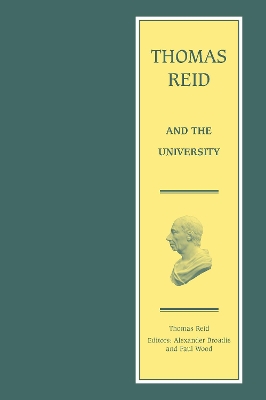 Book cover for Thomas Reid and the University