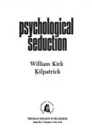 Cover of Psychological Seduction