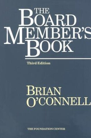 Cover of The Board Member's Book