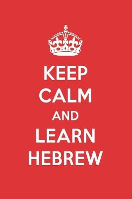 Book cover for Keep Calm and Learn Hebrew