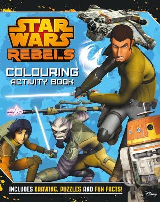 Book cover for Star Wars Rebels Colouring Book