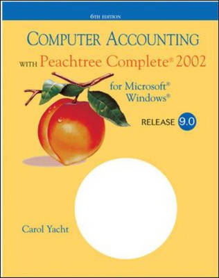 Book cover for Computer Accounting with Peachtree Complete 2002 Release 9.0 CD