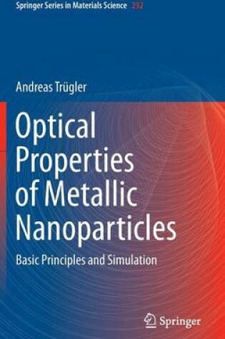 Cover of Optical Properties of Metallic Nanoparticles