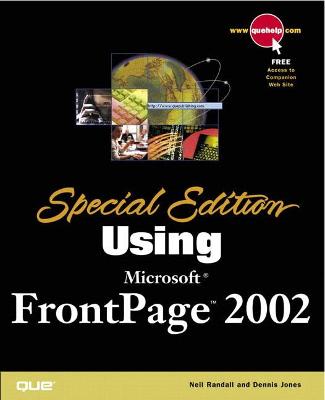 Book cover for Special Edition Using Microsoft FrontPage 2002