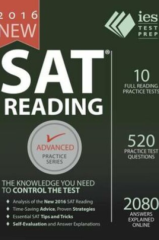 Cover of New SAT Reading Practice Book