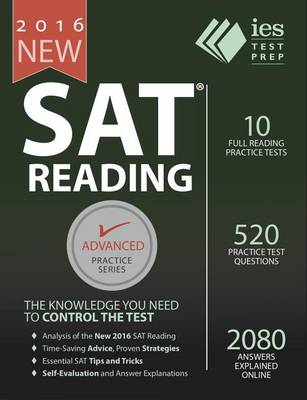 Book cover for New SAT Reading Practice Book