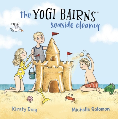 Book cover for The Yogi Bairns' Seaside Cleanup