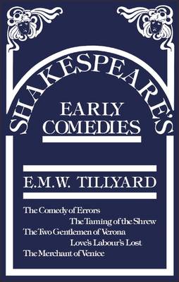 Book cover for Shakespeare's Early Comedies