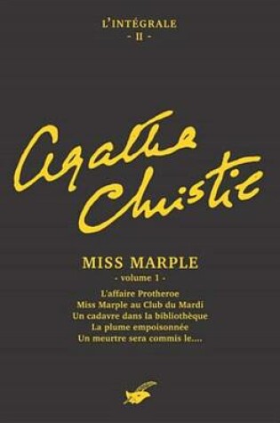 Cover of Integrale Miss Marple - Volume 1