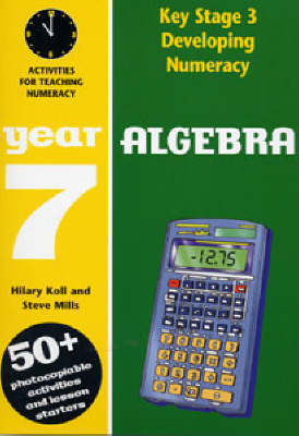 Book cover for Algebra: Year 7