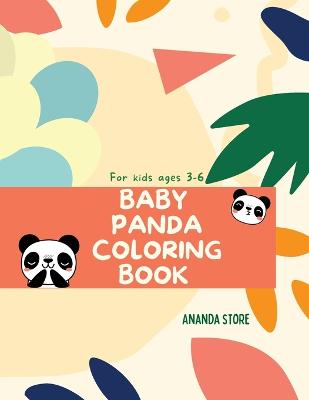 Book cover for Baby Panda Coloring Book