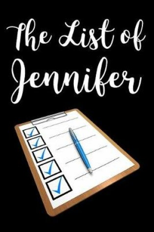 Cover of The List of Jennifer