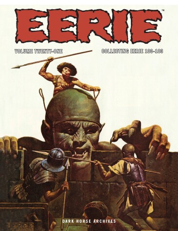 Book cover for Eerie Archives Volume 21