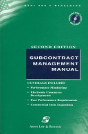 Book cover for Subcontract Management Manual