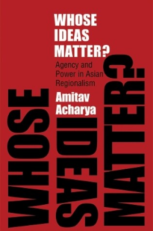 Cover of Whose Ideas Matter?