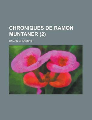 Book cover for Chroniques de Ramon Muntaner (2 )