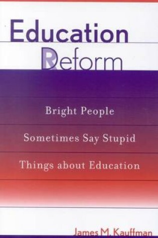 Cover of Education Deform