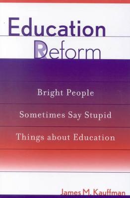 Book cover for Education Deform