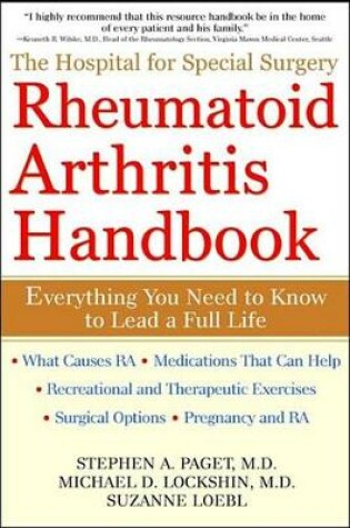 Cover of The Hospital for Special Surgery Rheumatoid Arthritis Handbook