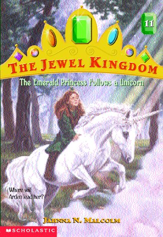 Book cover for The Emerald Princess Follows a Unicorn