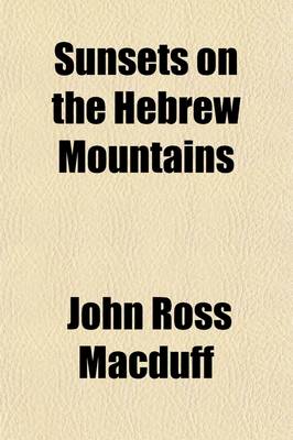 Book cover for Sunsets on the Hebrew Mountains