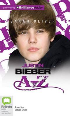 Book cover for Justin Beiber A-Z