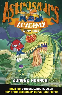 Book cover for Astrosaurs Academy 4: Jungle Horror!