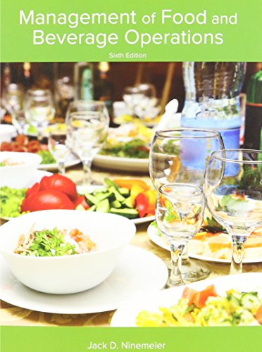 Book cover for Management of Food and Beverage Operations