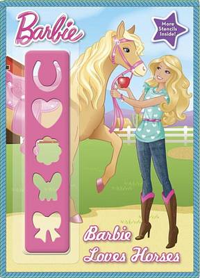 Book cover for Barbie Loves Horses