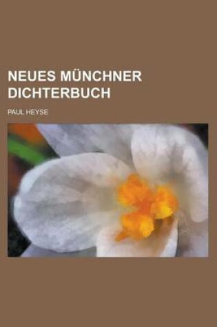 Cover of Neues Munchner Dichterbuch