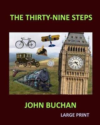 Book cover for THE THIRTY-NINE STEPS JOHN BUCHAN Large Print